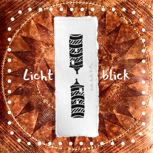 Lesezeichen mit Leuchtturm